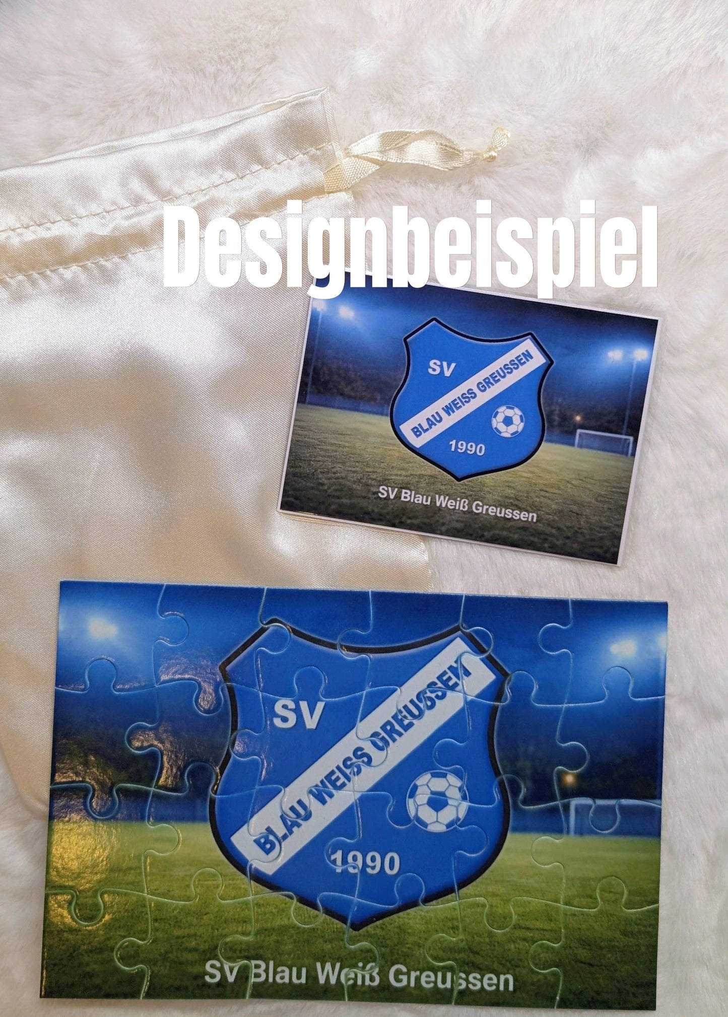 Puzzle 24 Teile individuell bedruckt – Vereinspuzzle mit Logo | Kinderpuzzle