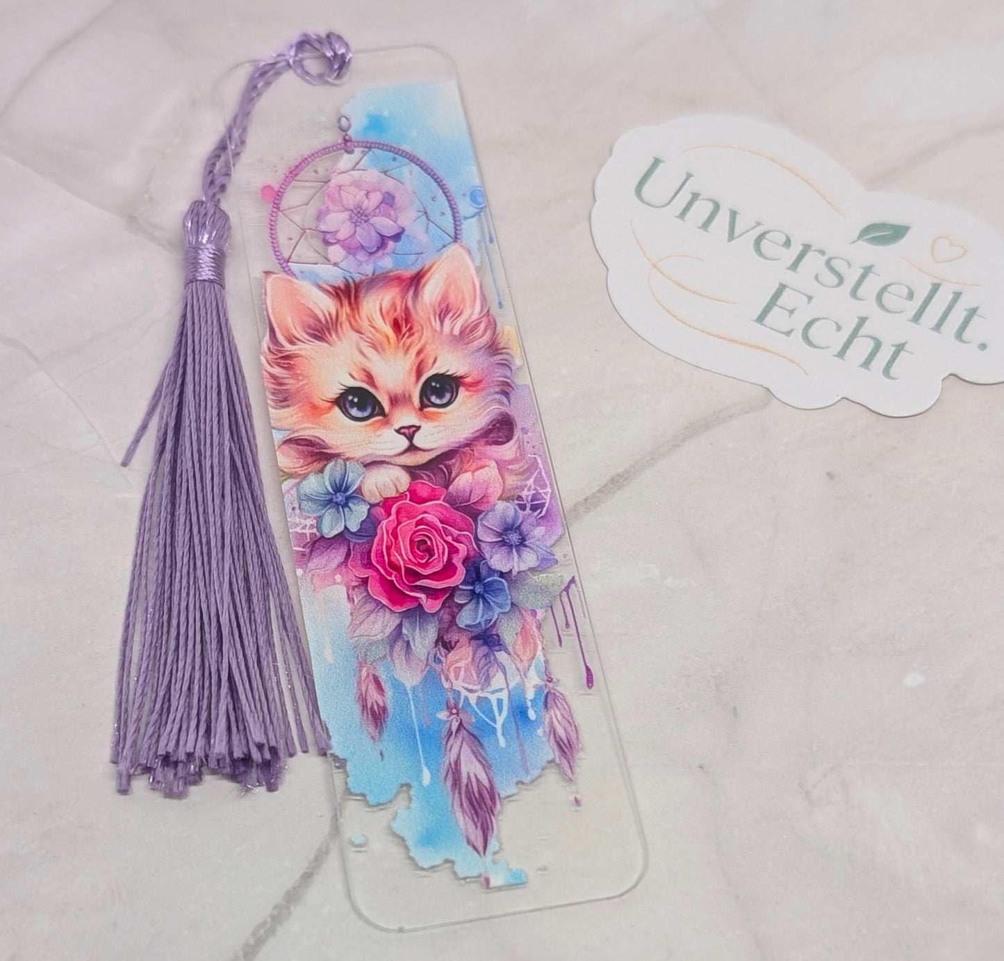 Lesezeichen – verschiedene Motive, veredelt mit UV-DTF