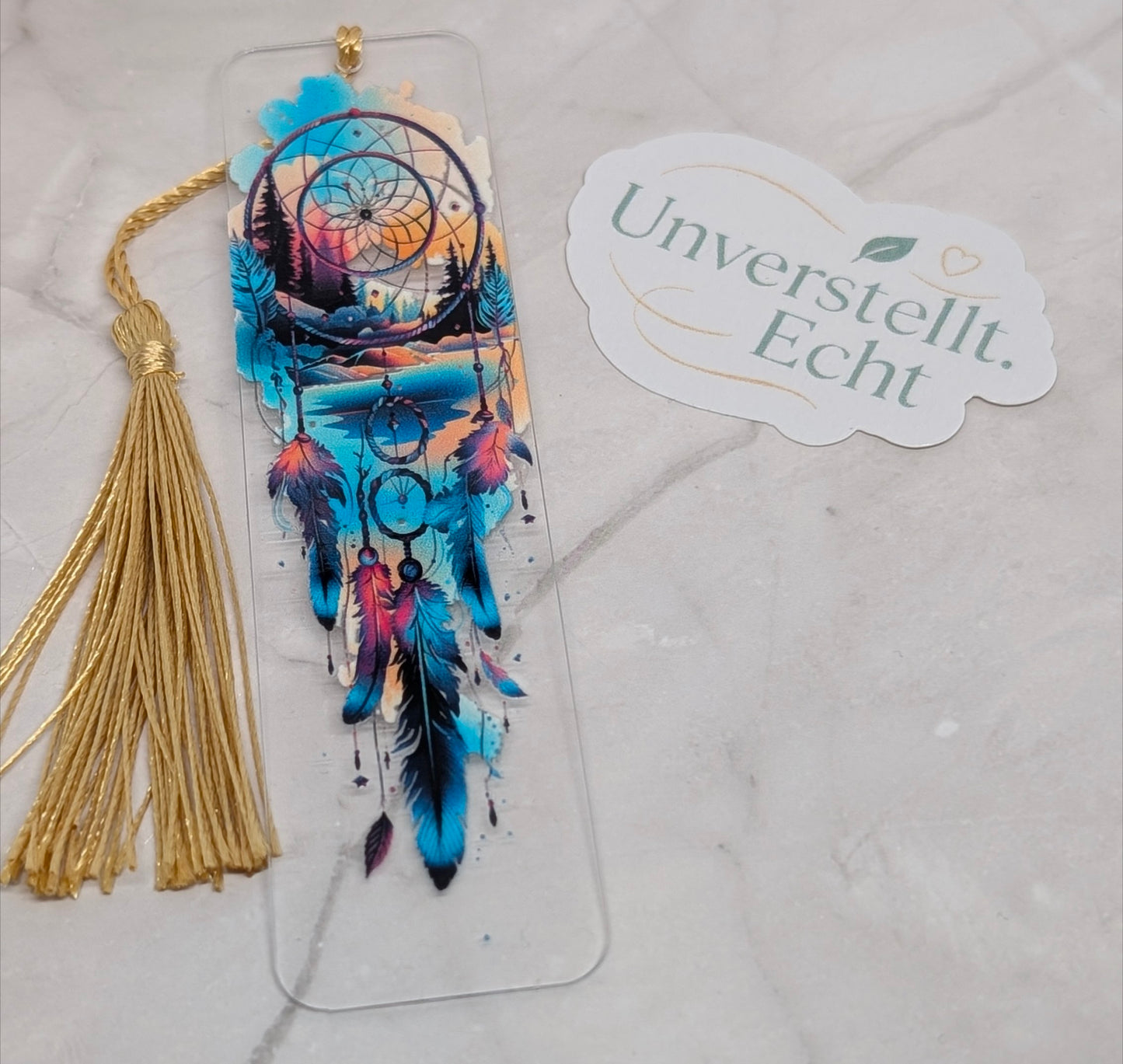 Lesezeichen – verschiedene Motive, veredelt mit UV-DTF