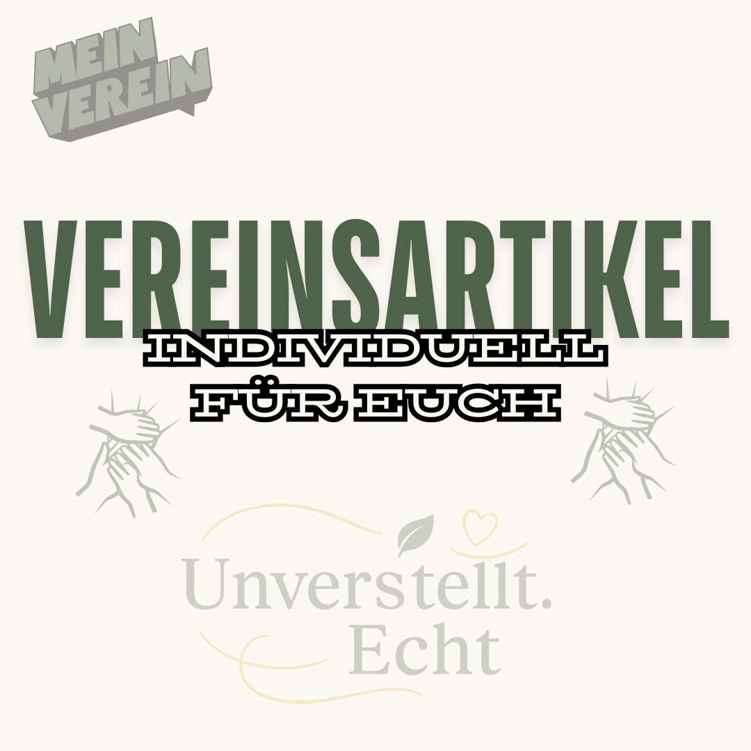 Vereinsartikel & Werbegeschenke – individuell für Vereine & Teams