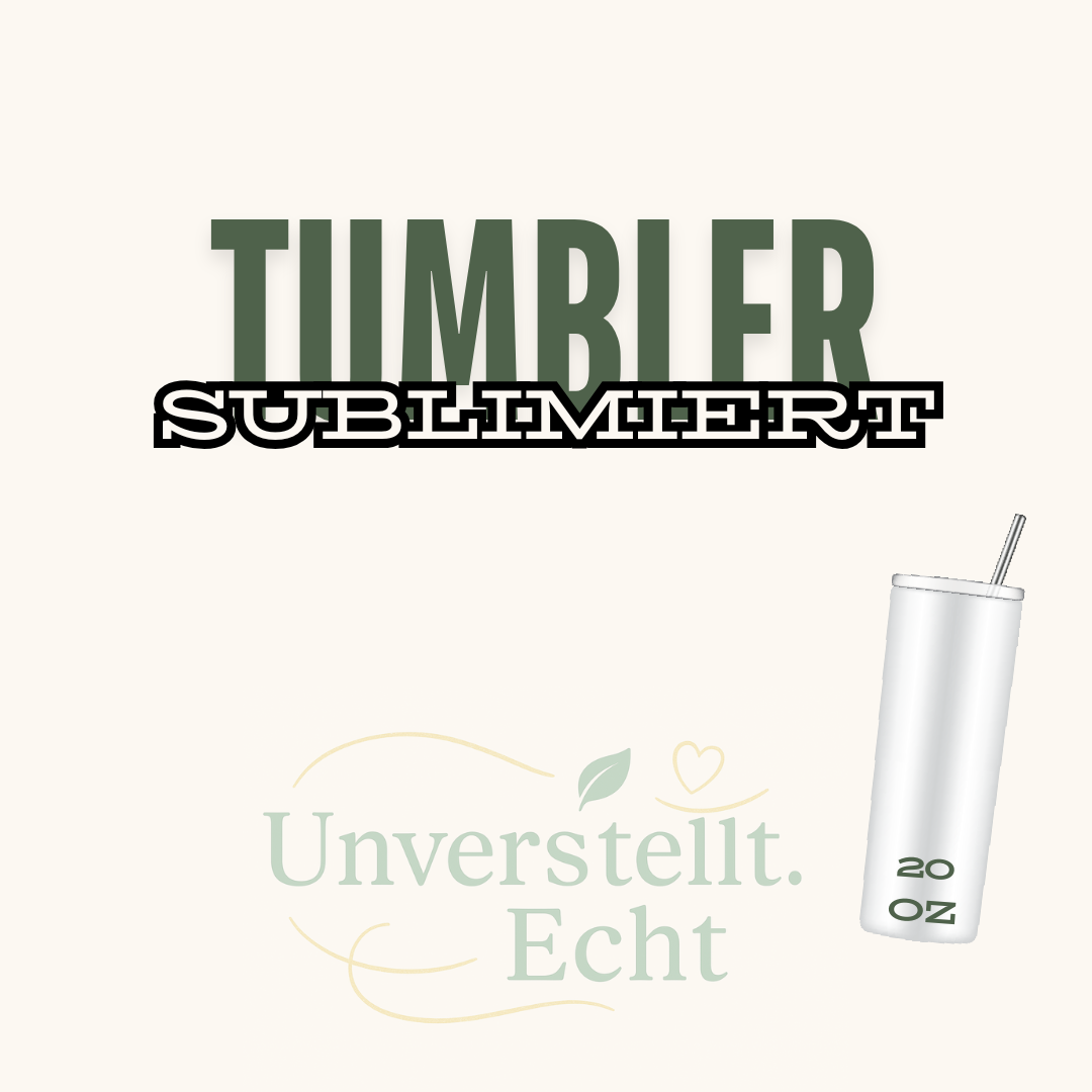 Sublimierte Tumbler