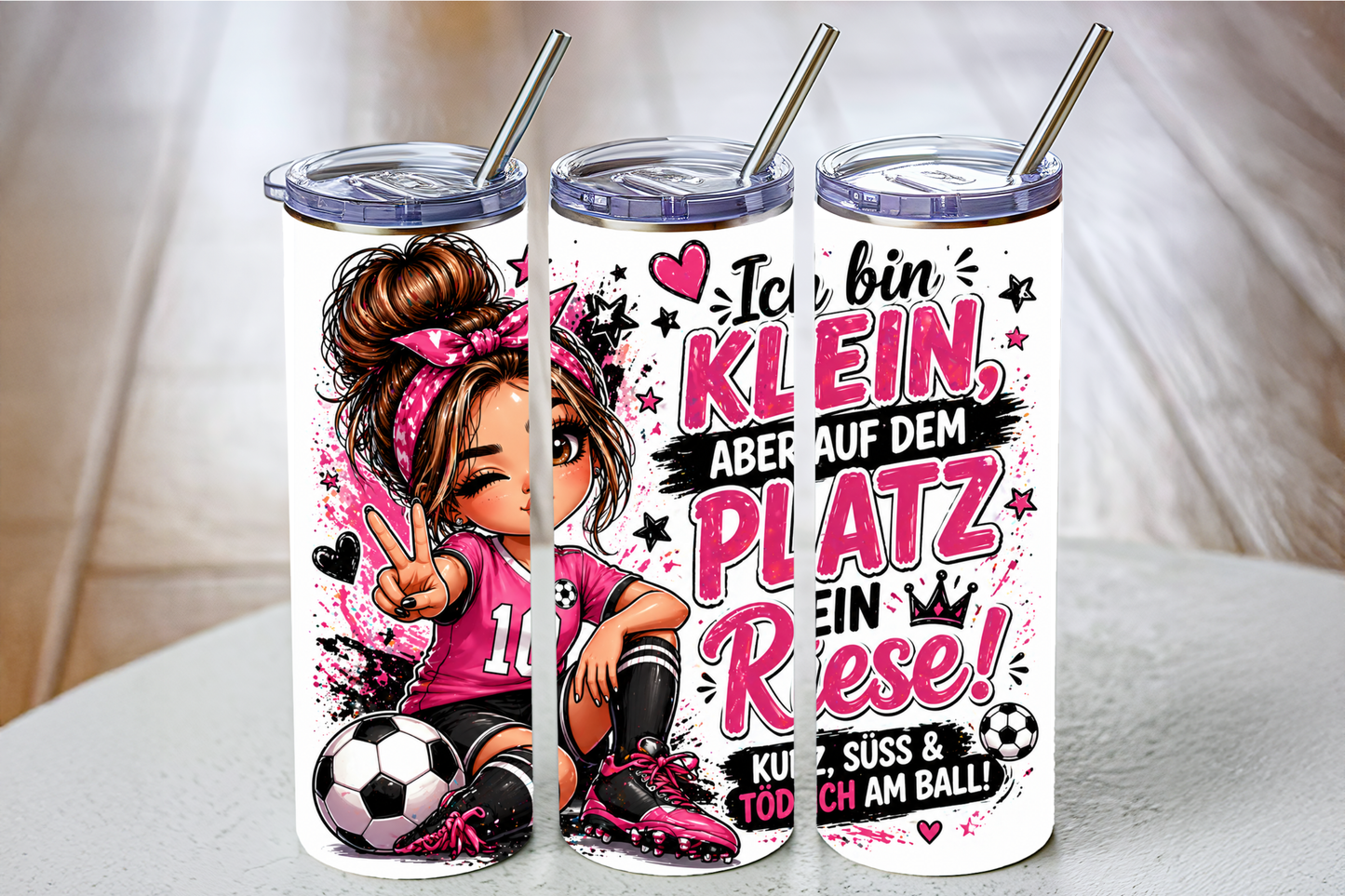 Sublimierter Tumbler – verschiedene Motive