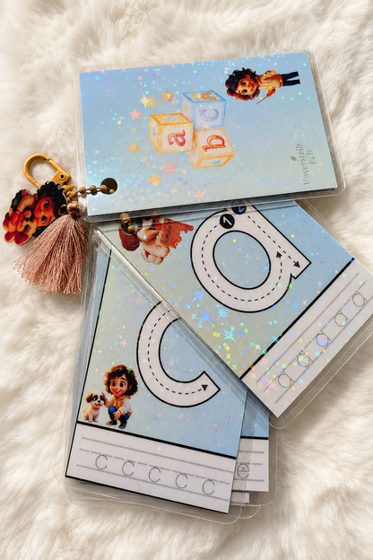 ✨ Abwischbare Lernkarten | ABC & 1x1 für Kinder 📚💛