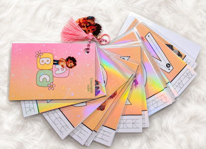 ✨ Abwischbare Lernkarten | ABC & 1x1 für Kinder 📚💛