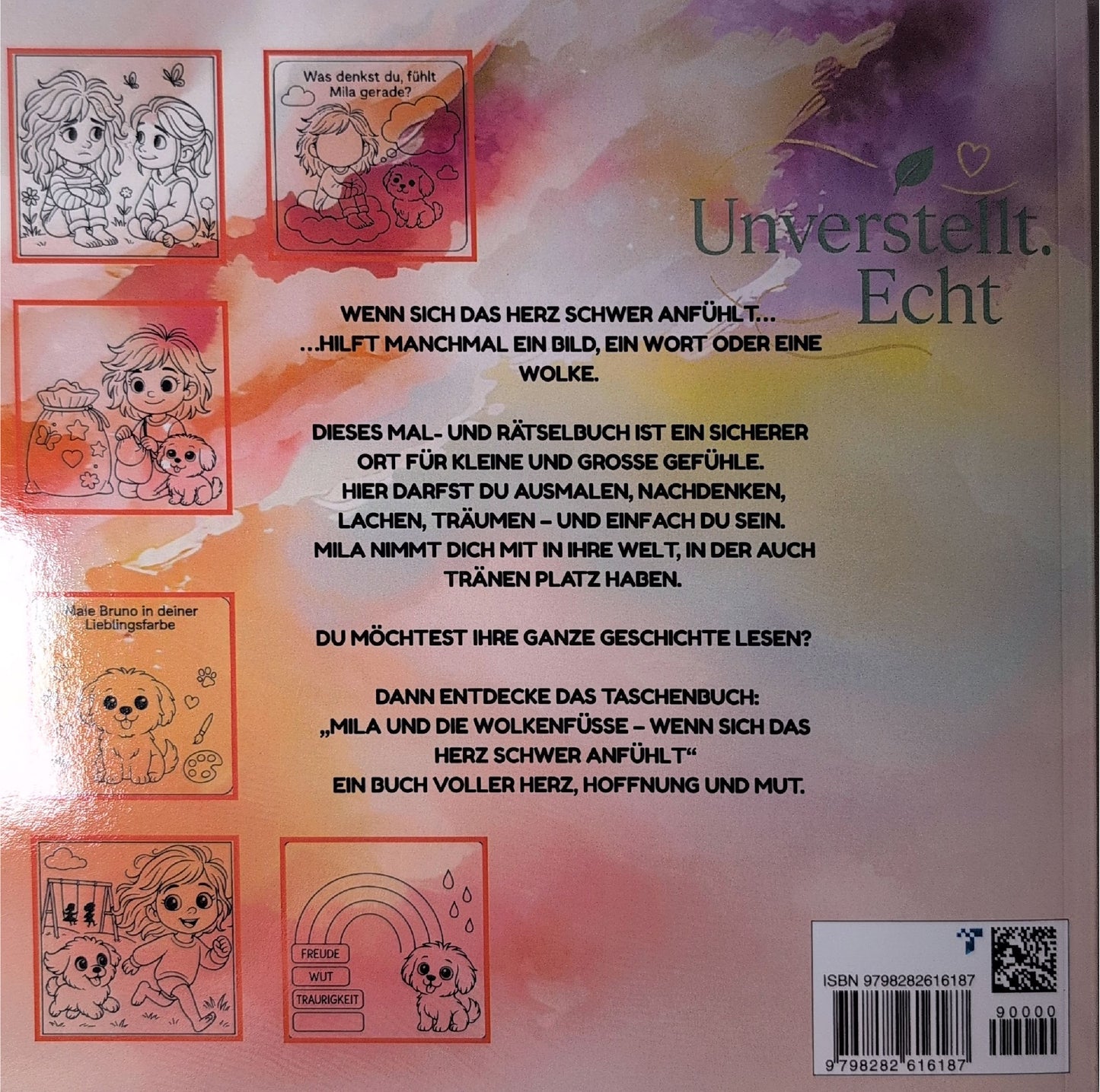 Mila und die Wolkenfüße – Das Mal- und Rätselbuch