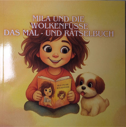 Mila und die Wolkenfüße – Das Mal- und Rätselbuch