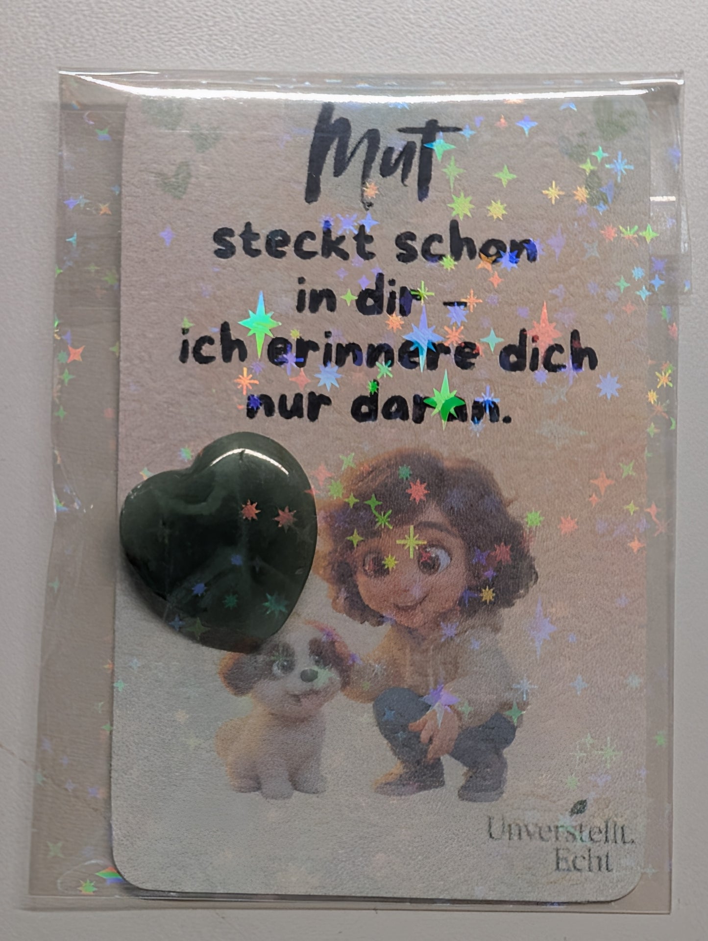 Mutmacher-Herz mit Karte