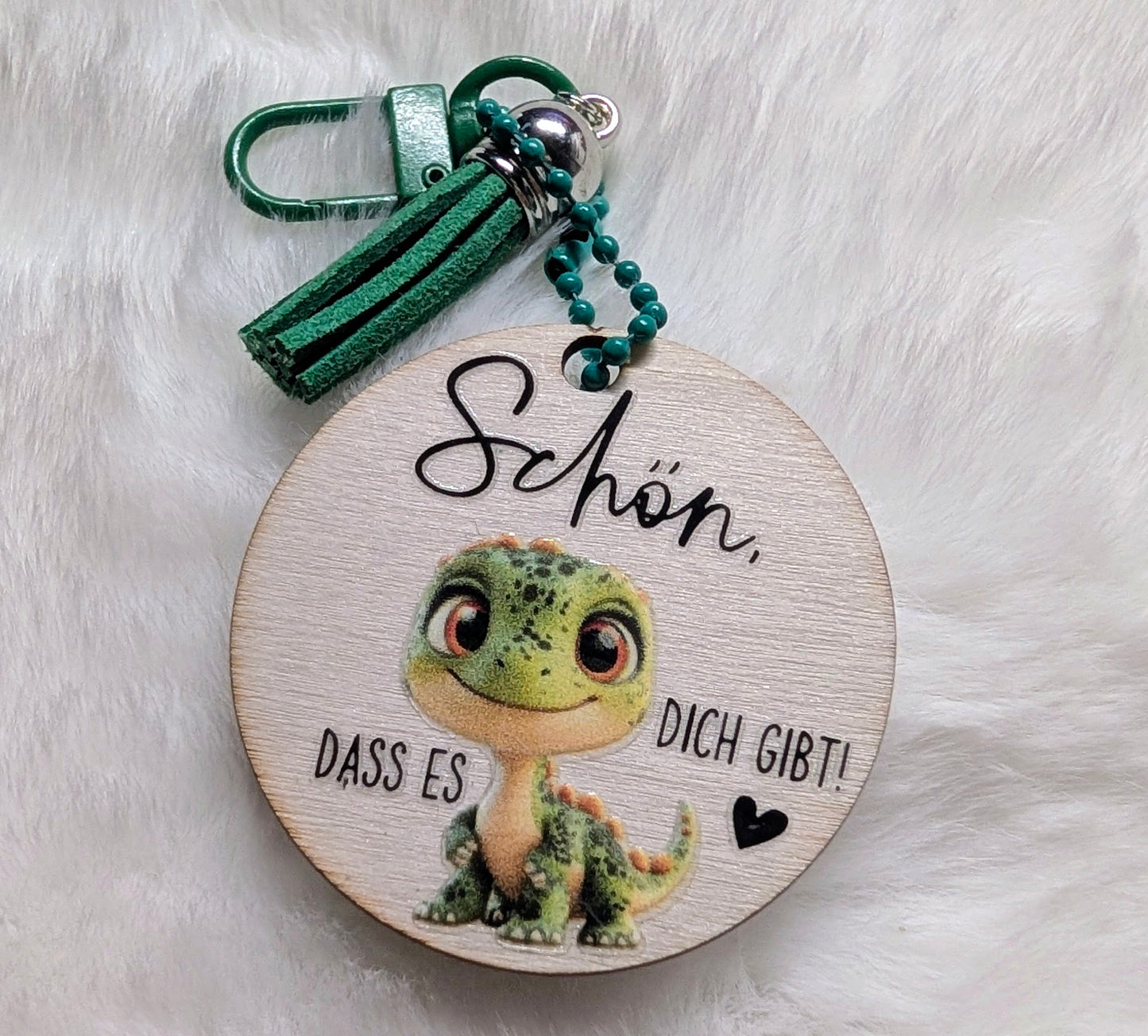 Schlüsselanhänger „Schön, dass es dich gibt“ ✨