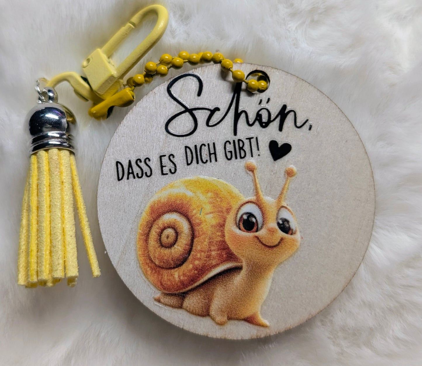 Schlüsselanhänger „Schön, dass es dich gibt“ ✨