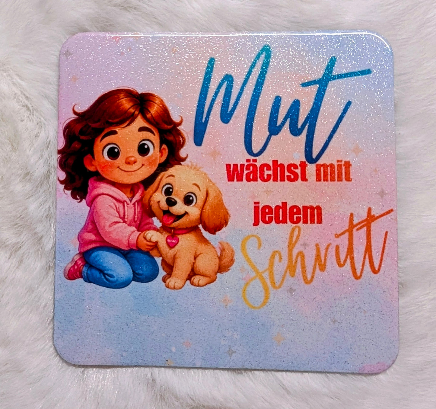 Mila & Bruno Glitzermagnet | Mutmacher für Kinder