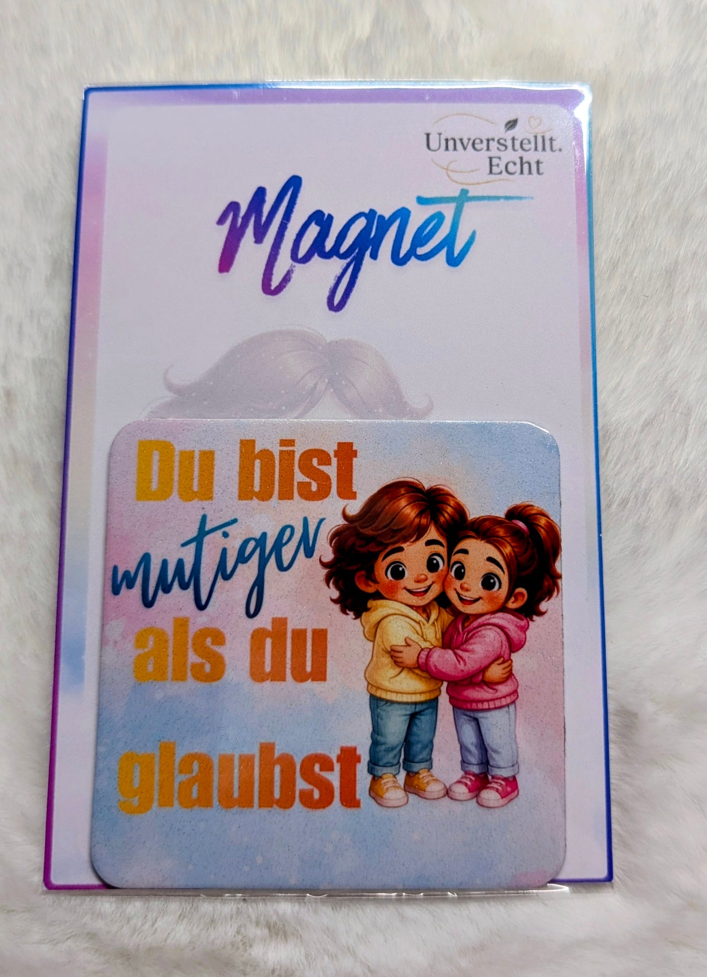 Mila & Bruno Glitzermagnet | Mutmacher für Kinder