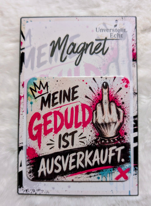 Glitzermagnet „Freche Sprüche“ – witzig, direkt & ein bisschen frech