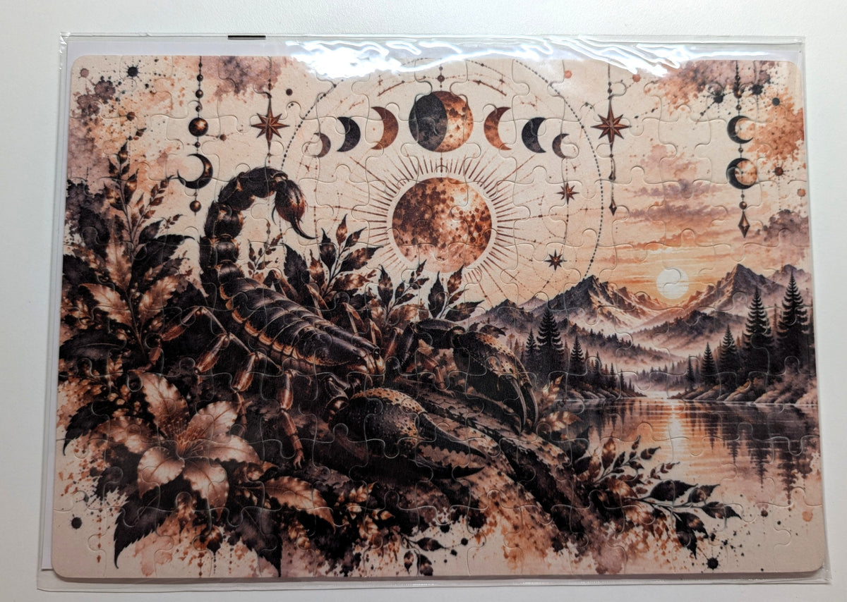 Puzzle „Terraristik“ – 120 Teile mit Samt-Effekt | Reptilien & Exoten