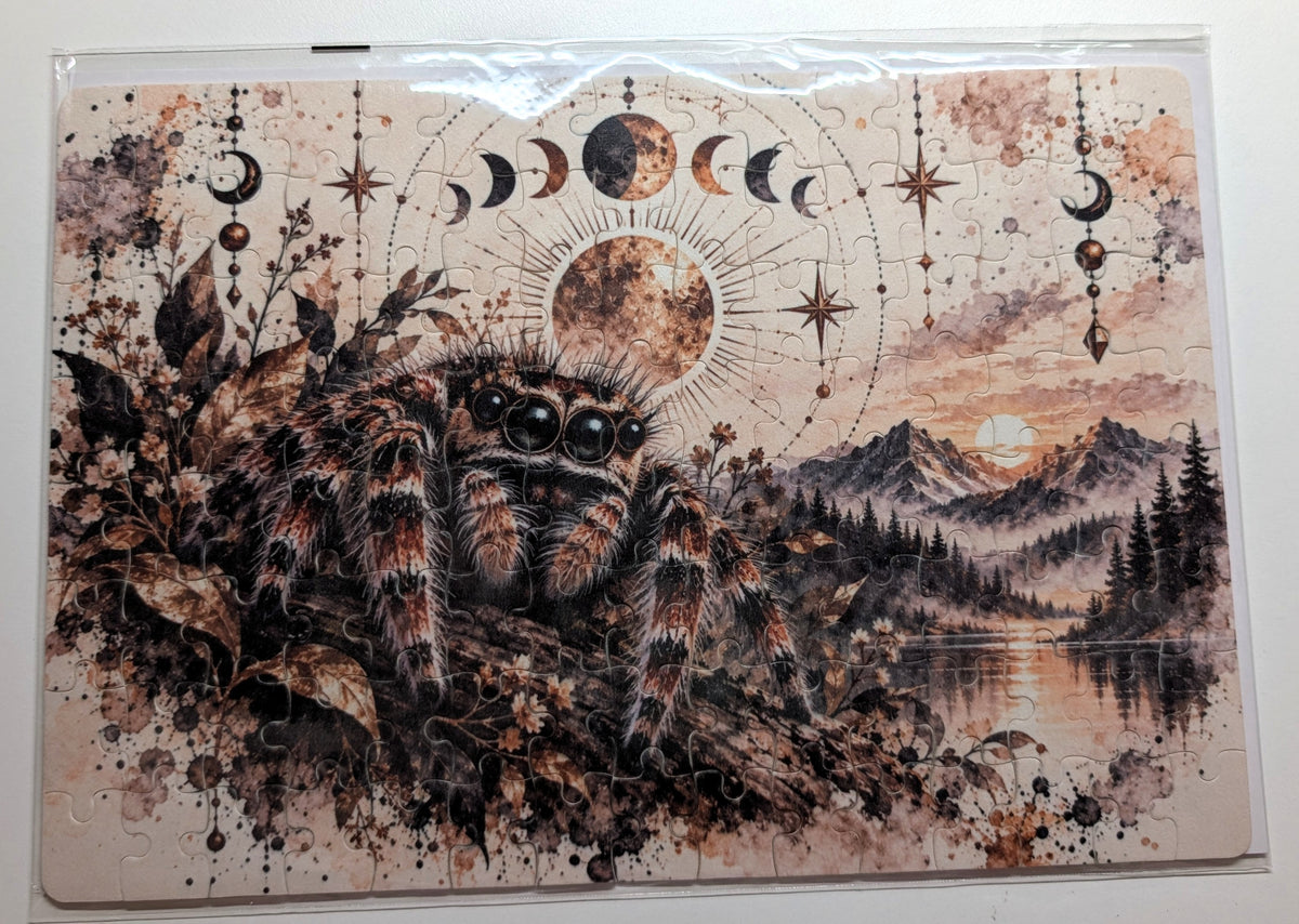 Puzzle „Terraristik“ – 120 Teile mit Samt-Effekt | Reptilien & Exoten
