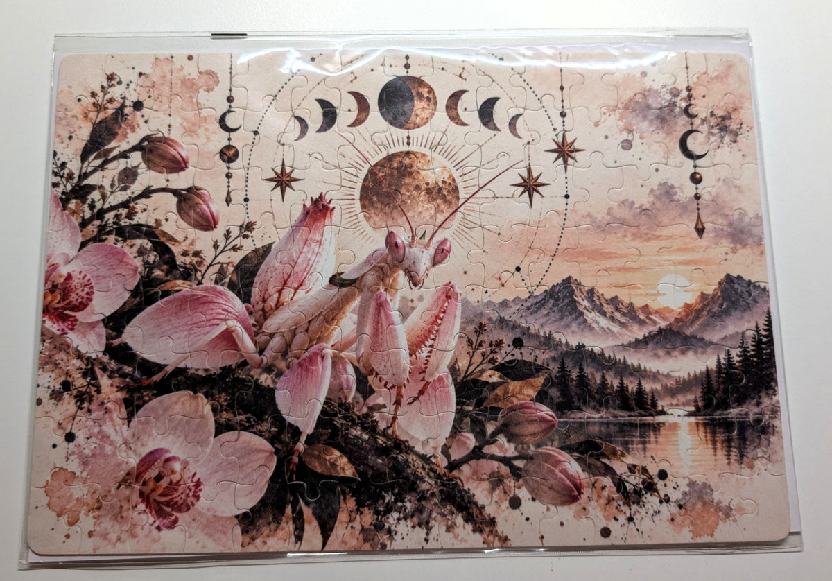 Puzzle „Terraristik“ – 120 Teile mit Samt-Effekt | Reptilien & Exoten