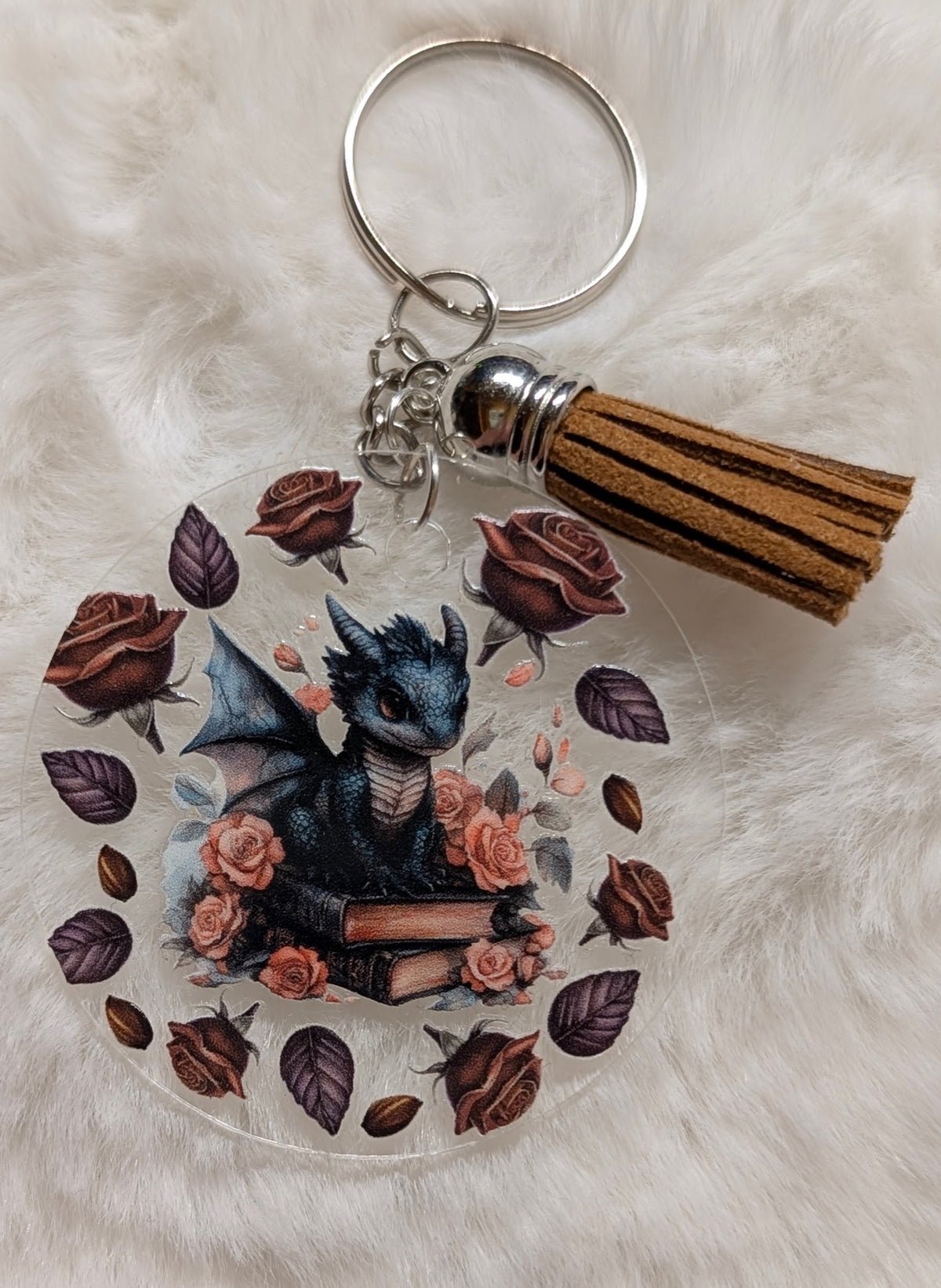 Acryl-Schlüsselanhänger „Kleine Drachen“ – verschiedene Designs