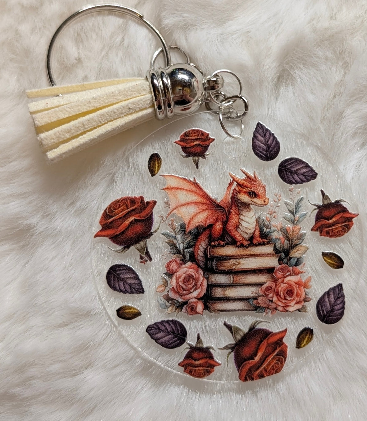 Acryl-Schlüsselanhänger „Kleine Drachen“ – verschiedene Designs