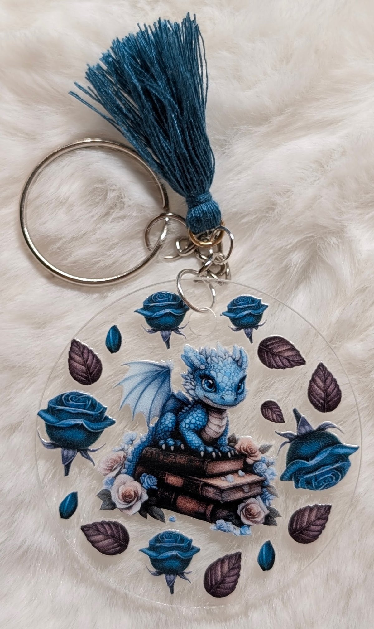 Acryl-Schlüsselanhänger „Kleine Drachen“ – verschiedene Designs