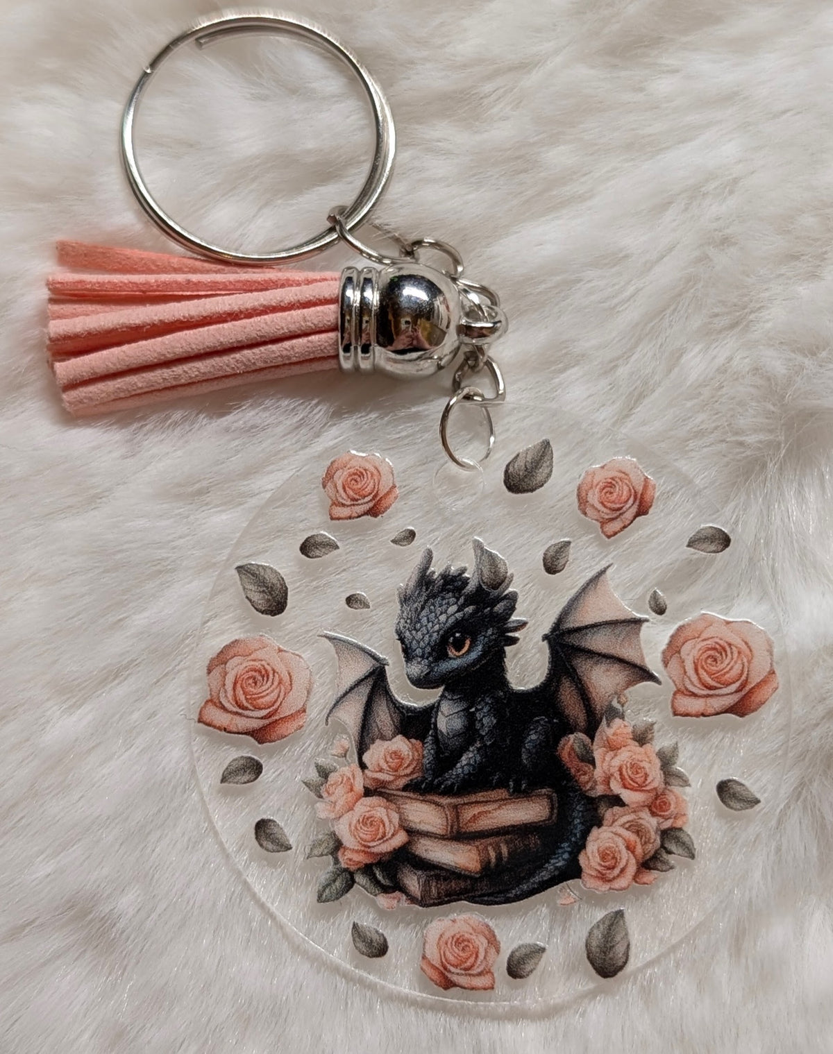 Acryl-Schlüsselanhänger „Kleine Drachen“ – verschiedene Designs