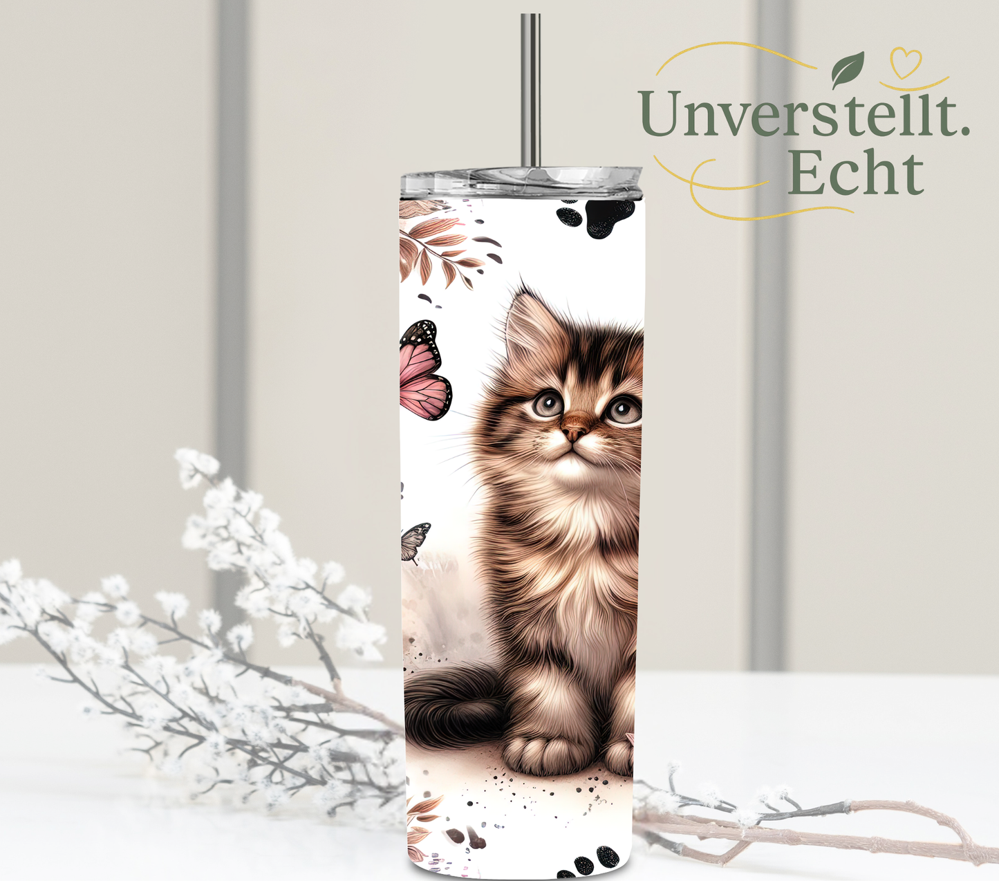 Sublimierter Tumbler – verschiedene Motive