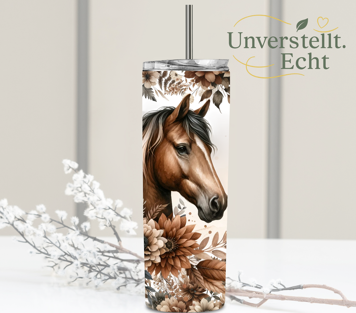 Sublimierter Tumbler – verschiedene Motive