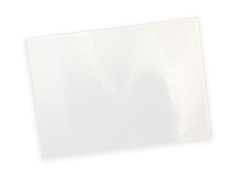 Personalisiertes Glasbrettchen eckig – 20 × 27 cm | Dein Foto oder Wunschmotiv
